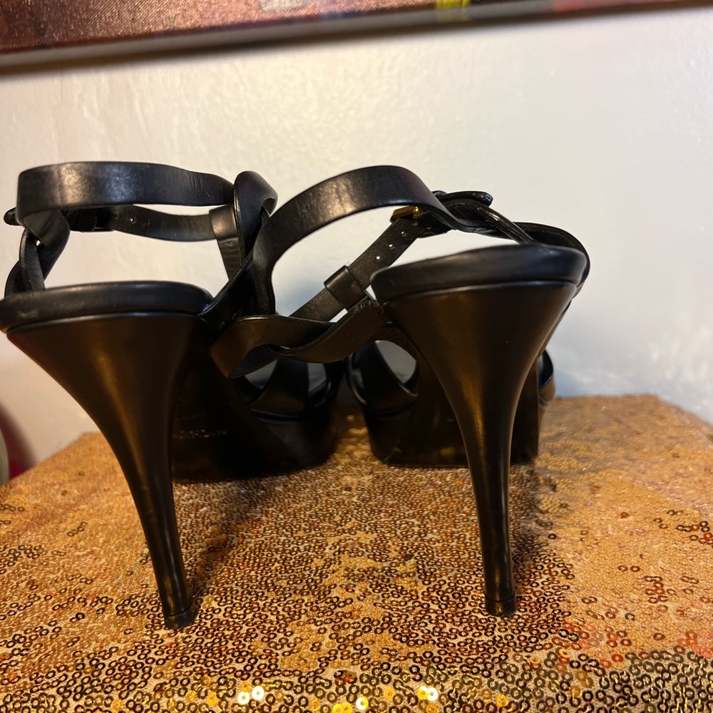 SAINT LAURENT
Tribute woven leather platform sandals size 40 (W) US 10 - Picture 6 of 17